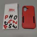 Magnetic for iPhone 17 Case Military-Grade Shockproof, Rugged Phone Case, Heavy Duty Protection Cover [Compatible with MagSafe] Anti-Fingerprint Anti-Scratch for iPhone17 6.3", Red