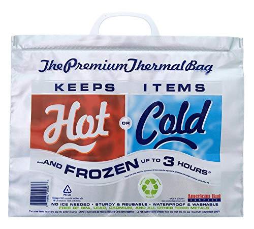 Hot Cold Bag Lunch Size Insulated Thermal Cooler, Pack of 10