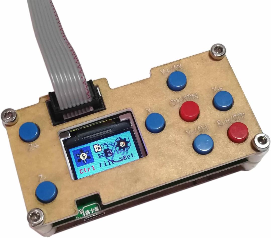 Grbl Offline Control Board 3 Axis 1 Inch LCD for CNC and Pen Plotter