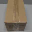 Joybe 100 Pack 5.95x3.25x8 Inch Small Navy Blue Paper Bags with Handles Bulk, Kraft Paper Gift Bags for Birthday Party Favors Grocery Retail Shopping Business Goody Merchandise Craft Blank Sacks