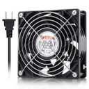 Wathai EC Industrial Case Fan 120mm x 38mm Ball Bearing 116 CFM AC 110V 115V 120V 220V 240V Brushless Cooling Fan 120x120x38mm