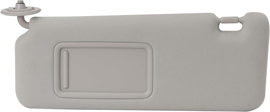 Left Driver Side Sun Visor Compatible with Toyota Scion TC 2005-2010 Replaces# 74320-21210-B2 Gray (74320-21210-B2)