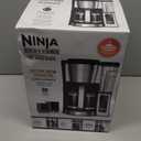 Ninja 12-Cup Programmable Coffee Brewer, 2 Brew Styles, Adjustable Warm Plate, 60oz Water Reservoir, Delay Brew - Black/Stainless Steel