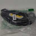 Small Storage Basket for Nursery, Owl Storage Basket, Woven Rope Cotton Storage, Baby Blanket 0rganizer with Ears Handles, Animal Blanket Towel Decor Gifts Cat Dog Bins, 8.2" D x 4.7" H IN (Black)