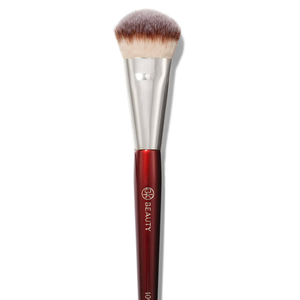 BK BEAUTY BRUSHES  109 MINI CONTOURED FOUNDATION  Face Brush for Liquid or Cream Foundations  Bronzer, Blush & Highlighter Makeup Brush