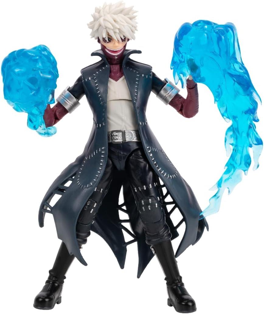 Total Anime Dabi - 6.5-Inch Figure with Swappable Faceplates, Alternate Hands, and Energy Effects