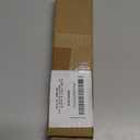 BLSGBUIDING Rainwater Downspout Bracket, 2-4 Inch Sliding Adjustable, Heavy Duty Galvanized Iron Material, Rust Proof Pipe Support with Eco Coating, Easy Installation - Black 2 Pack