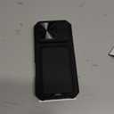 SSLOTSCASE for iPhone 17 Pro Case with Card Holder & Kickstand & Slide Camera Lens Cover & Camera Stand & Wallet, Military-Grade Heavy Duty Rugged Phone Case Cover for iPhone 17 Pro 6.3'' 2025, Black