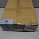 Ladder Shelf 4 Tiers Metal Industrial Bookshelf,White Marble Wood Tall Open Storage Rack and Display Shelves,Wall Mount Wide Book Case for Home Office Bedroom,Small (1 PC 15.7IN)