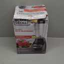 BLACK+DECKER 10-Speed Countertop Blender, Pulse Button, 6-Cup Glass Jar, Dishwasher-Safe, Stainless Steel Blade, Suction Feet