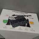 Chefman Rotating Belgian Waffle Maker, 180 Flip Iron w/ Non-Stick Plates, Adjustable Timer, Locking Lid, & Drip Plate, Space Saving Storage, Mess-Free Breakfast, Stainless Steel/Black