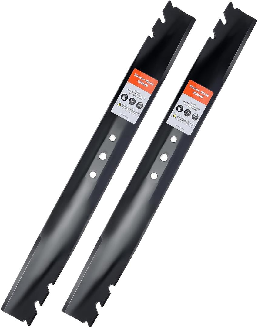 Recycler 22 Blades for Toro 131-4547-03 108-9764-03 22''Deck Recycler Lawn Mower Replace (2 Pack Commercial Mulching)