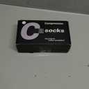 FuelMeFoot 3 Pack Copper Compression Socks - Compression Socks Women & Men Circulation - Best for Medical, Running, Athletic (Large-X-Large)