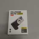 Magnetic Selfie Ring Light Phone Camera Grip Handle with Wireless Bluetooth Remote Control Portable Rechargeable LED Fill Light for Magsafe Samsung Smartphone Video Shooting