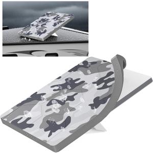 Starlink Mini Protective Cover Case, Hailproof Liquid Silicone Protective Case for Starlink Mini Dish, Starlink Minis Accessories Waterproof Shockproof Portable (Camo)