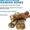 Best Bully Sticks Marrow Bones for Dogs - 8 Count (Pack of 1) - USA Packed, Healthy Snack, Grass-Fed Beef, Long-Lasting - Large Breeds