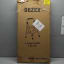 Step Ladder 2 Step Folding, Step Ladder with Handgrip, Step Stool for Adults Ergonomic Foldable,2 Step Folding Step Stool with Anti-Slip Pedal, Multi-Use for Household and Home Kitchen (Gray)