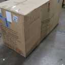 Volur Aurora 7-Drawer Double Dresser, Assembled Baby Dresser with Crystal Knobs, Queen Anne Feet & Spacious Storage for Nursery Essentials in Frost White