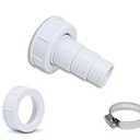 Sealproof Pool Hose Adapter Compatible with Intex Pool Pumps and other 1.25" and 1.5" Pump Hoses