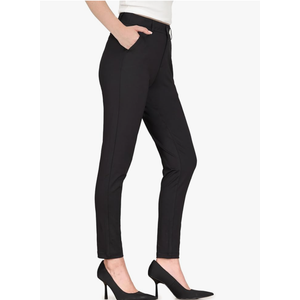 Bamans Dress Pants for Women High Waisted Skinny Leg Pants Work Business Trousers Formal Office Tummy Control Slacks Size, L