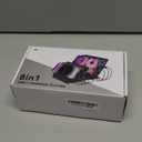 300W Charging Station for Multiple Devices, 8 Port Multi USB C Fast Charger Station Dock for MacBook iPhone 17/16/15/14/13/12 Samsung Pixel Series iPad, Black (6 Mixed Short Cables Included)