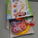 Dwi Dowellin Bath Toys Fishing Games Swimming Whales Bath Time Bathtub Toy for Toddlers Baby Kids Infant Fish Set Age 18months and up