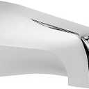 Moen Chrome Replacement Tub Spout with Lift-Rod Diverter, 1/2-Inch Slip-fit CC Connection, 3801