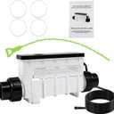 EC-520554 Salt Cell Chlorine Generator Compatible with Pentair IntelliChlor IC20 Salt Cell Chlorination Systems, Salt chlorinator for Swimming pools up to 20,000 gallons, Replaces for EC-520554 520554