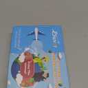 Stuffable Neck Pillow for Travel with Hood, Hoodie Travel Pillow Stuffable with Clothes, Fillable Travel Pillow Storage Bag, Soft Empty Neck Pillow Case, Packable for Airplane Travel Essentials (Blue)