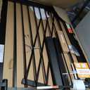 Mumeasy 36" Extra Tall Dog Gate,29.7"-40.5" Baby Gate for Stairs & Doorways