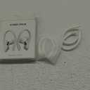 2 Pairs AirPods Ear Hooks for AirPods Pro 2, AirPods Pro, AirPods 4, 3, 2 & 1, Upgraded Anti Slip Sports Clip Hooks for AirPods 1, 2, 3, 4,Pro and Pro 2  White
