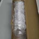 Super Z Outlet Clear Plastic Acrylic Bath Bomb Mold Shells Molding Balls Kit (80mm, 12 Pack)