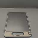 Stainless Steel Cutting Board for Kitchen, Non Toxic Large Chopping Board Double Sided Non-slip Scratch-resistant Mesh Design with Juice Groove Food-Grade Wheat Straw PP 1510 In Easy to Clean