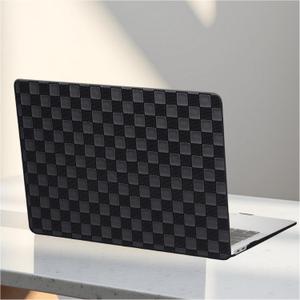 BYCeKe for MacBook Air 15 inch Case 2026-2023 M5 M4 M3 M2, Checker Black