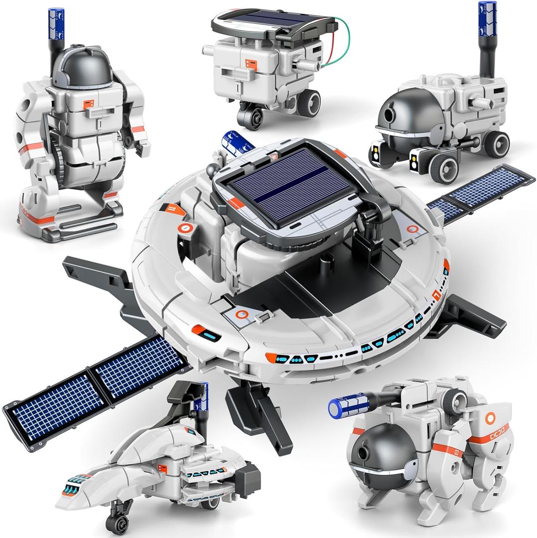 STEM Projects for Kids Ages 8-12, Science Kits, Solar Space Toys Gifts for 8 9 10 11 12 Year Old Teen Boys Girls, 120Pcs STEM Building Robots Toys for Teenage Ages 8 9 10 11 12