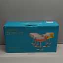 Amyoole Vintage Ribbed Coupe Glasses Set of 6-11oz Clear 100% Crystal Martini Glasses Elegant Cocktail Glasses, Transparent Glassware for Champagne, Margaritas, Espresso with a Rose Ice Mold, Size: 11oz（6Pack)