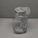 1 Gallon Drink Dispenser with Spigot 18/8 Stainless Steel  Airtight & Leakproof Glass Sun Tea Jar with Anti-Rust Lids, Beverage Dispenser for Parties - Laundry Detergent Holder (Single, Silver)