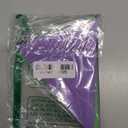 Guzon 3 Pack Purple Black Green Party Decorations Halloween Pennant Banner Glitter Pennant Banner Paper Triangle Flags Bunting Hanging Decoration for Party Supplies