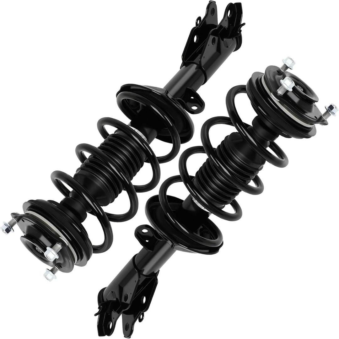 cciyu Front Complete Struts shock and Struts Fits for Honda Civic 2013-2015 (Except Hybrid, Hybrid-L) 272926 272925 Quick Struts Assembly -2PCS