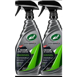 Turtle Wax 53883 Hybrid Solutions Ceramic Spray Coating, Incredible Shine and Protection for Car Paint, Extreme Water Beading, Safe for Cars, Trucks, Motorcycles, RV's and More, 16 oz. (Pack of 2)
