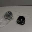 2Pack Replacement Tumbler Lid for Stanley IceFlow 30 oz(Only) Flip Straw Lid, with 2Pcs Reusable Straws,1Pcs Cleaning Brush (Black)