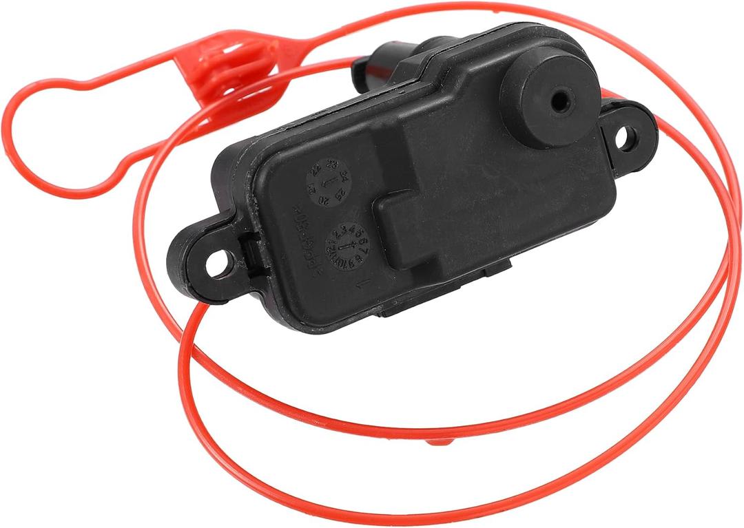 X AUTOHAUX Fuel Flap Actuator 4L0862153D for Audi Q7 Q3 A7 A6 S7 S6 RS7 RS5 2.0L 3.0L 4.0L Fuel Flap Door Cap Release Lock Actuator Fuel Filler Door Opener Actuator 2 Pin