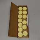 Vanilla Scented Tealight Candles 13 Pack, 100% Pure Palm Wax, 6-Hour Burn, Ivory Cream Tea Lights for Cozy Ambiance, Home Relaxation, Romantic Settings, Clean Burn & Smokeless