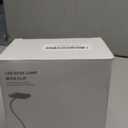 Desk Lamp Battery Operated, Clip on USB Rechargeable Reading Light for Headboard with Large Clamp, 25 Models Adjustable Cordless Touch Light for Bed Frame Bunk Dorm Table Bedside (White)