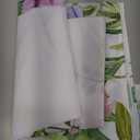 Floral Bathroom Shower Curtain with 12 Hooks, 72''x72'' Waterproof Polyester Fabric Plant Shower Curtain for Bathroom, Heavy Weighted Hem, Machine Washable Quick Dry
