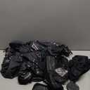 Frienda 13 Pcs Western Print Car Seat Cover Full Set for Women Men Print Car Accessories Rubber Steering Wheel Armrest Pad Cover Seat Belt Pads Wrist Holder Keychain, Gray and Black