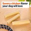 Amazon Basics Double Chew Bone Dog Treats, Chicken - 8 Count, 1 Pack