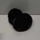 Buauty Ear Muffs Winter Women Men Soft Earmuffs Cute Ear Covers Cold Weather Fluffy Ear Warmers Headband Winter Accessories (Black)