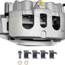TOM Rear Passenger Disc Brake Caliper Assembly with Bracket Compatible with Chevy for GMC For Silverado 2500 HD/3500 HD/Sierra 2500 HD/3500 HD 2011-2019, Suburban (3500 HD) 16-19 for 18-B5306 (Right)