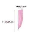 2 x Waterproof Hair Sleeve for Long Hair - Reusable Adjustable Washing Shower Cap Ponytail Protects Styled Hair Locs Braids, Quick Root Refresh for Shower Gym Travel Pool Beach, Time Saver (1pc)